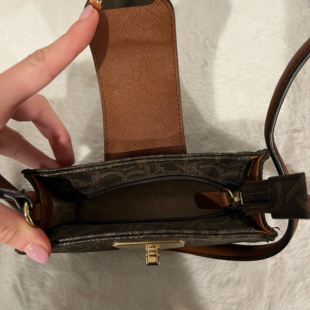 Brown tones Calvin Klein crossbody bag